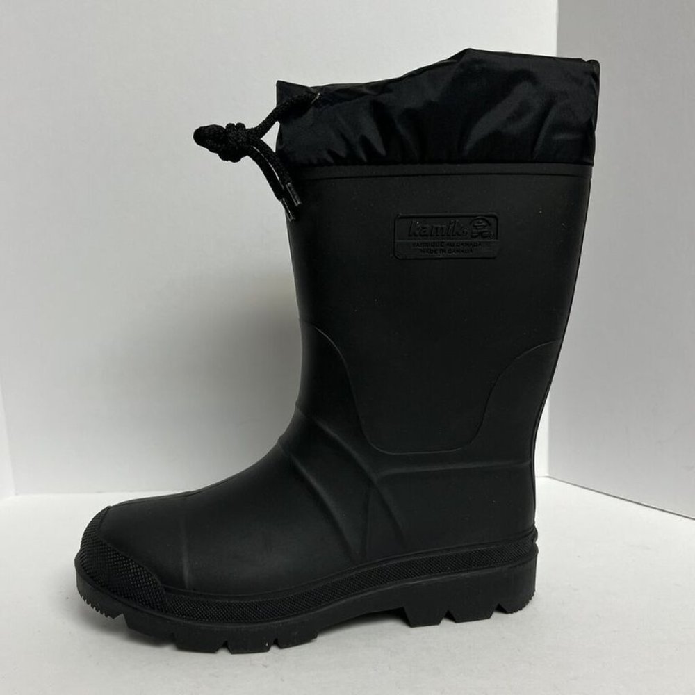Kamik Black Men's Rain & Snow Boots
